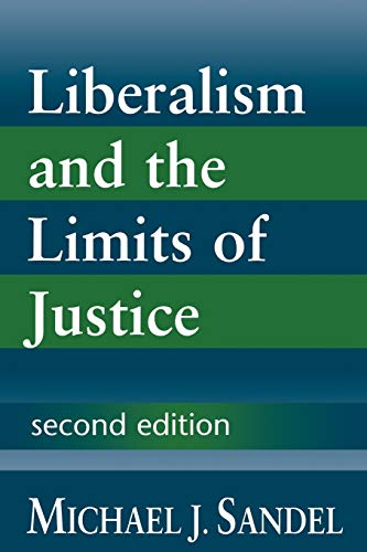 Stock image for Liberalism and the Limits of Justice for sale by GF Books, Inc.