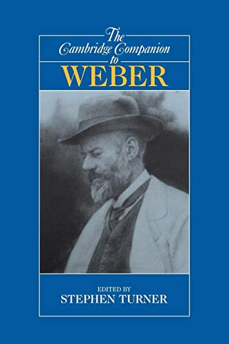 Stock image for The Cambridge Companion to Weber for sale by Chiron Media