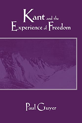 9780521568333: Kant and the Experience of Freedom Paperback: Essays on Aesthetics and Morality
