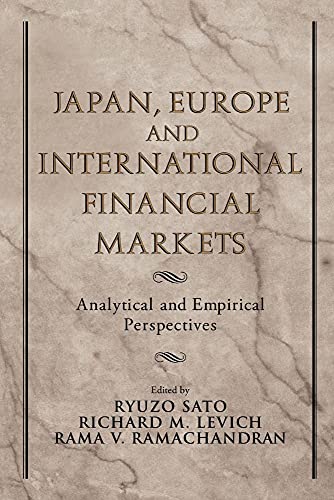 Imagen de archivo de Japan, Europe, and International Financial Markets: Analytical and Empirical Perspectives a la venta por Zubal-Books, Since 1961