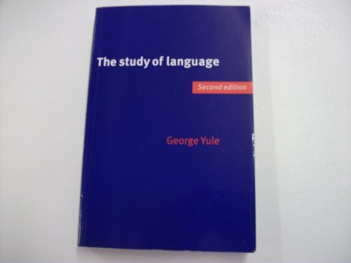 Stock image for The Study of Language for sale by AwesomeBooks