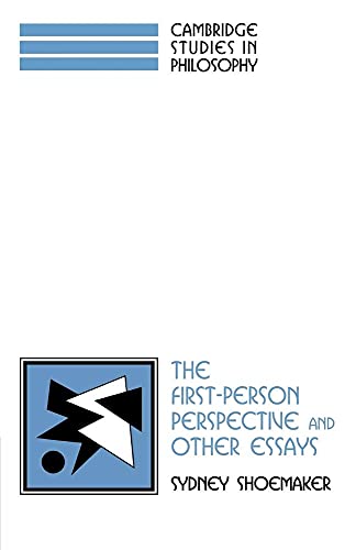 The First-Person Perspective and Other Essays