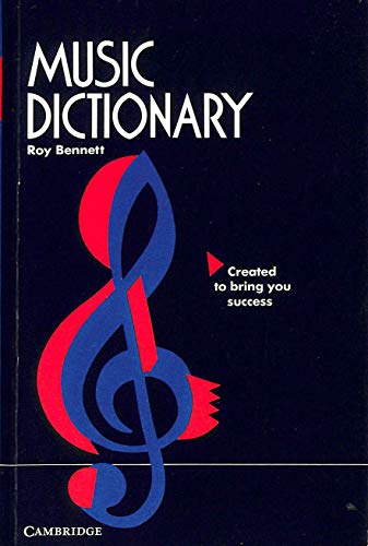 9780521569309: Music Dictionary