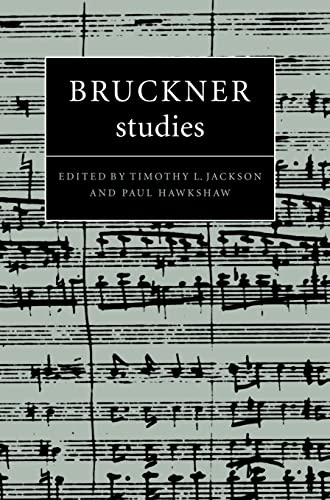 Imagen de archivo de Bruckner Studies (Cambridge Composer Studies) a la venta por Grey Matter Books