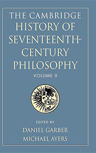 Beispielbild fr The Cambridge History of Seventeenth-Century Philosophy zum Verkauf von Better World Books