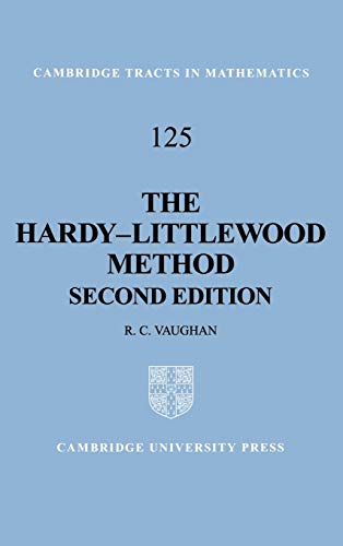 9780521573474: The Hardy-Littlewood Method