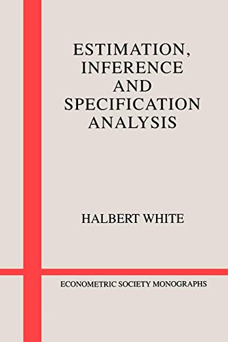 9780521574464: Estimation, Inference Specification