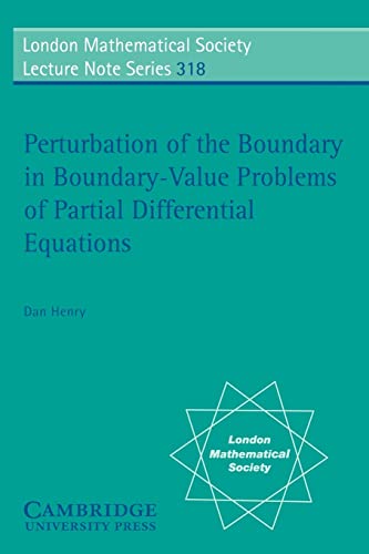 Beispielbild fr Perturbation of the Boundary in Boundary-Value Problems of Partial Differential Equations (Volume 318) zum Verkauf von Anybook.com