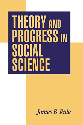 Imagen de archivo de Theory and Progress in Social Science a la venta por SecondSale