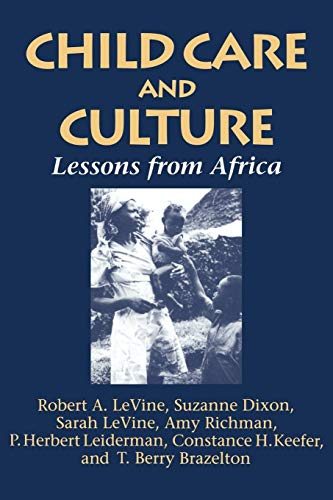 Stock image for Child Care and Culture: Lessons from Africa for sale by HPB-Red