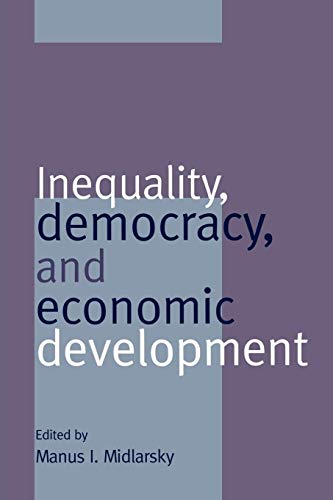 Inequality, Democracy and Economic Development