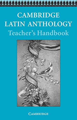 Imagen de archivo de Cambridge Latin Anthology Teacher's handbook (Cambridge Latin Course) a la venta por MusicMagpie