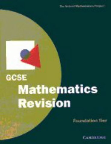 Beispielbild fr GCSE Mathematics Revision Foundation Tier (SMP GCSE Revision) zum Verkauf von Reuseabook