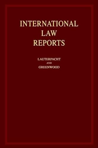 Stock image for International Law Reports. Volume 106. for sale by Plurabelle Books Ltd