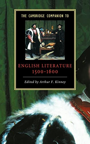 9780521582940: The Cambridge Companion to English Literature, 1500 1600