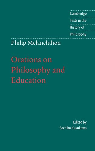 9780521583503: Melanchthon: Orations on Philosophy and Education