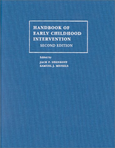 9780521584715: Handbook of Early Childhood Intervention