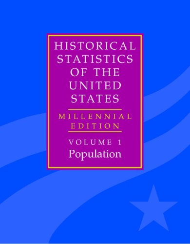 9780521584968: The Historical Statistics of the United States: Volume 1, Population