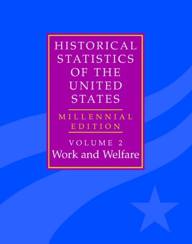 Beispielbild fr The Historical Statistics of the United States: Volume 2, Work and Welfare: Millennial Edition zum Verkauf von Buchpark
