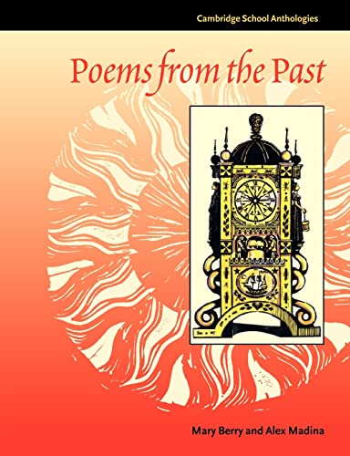 9780521585651: Poems from the Past (Cambridge School Anthologies)