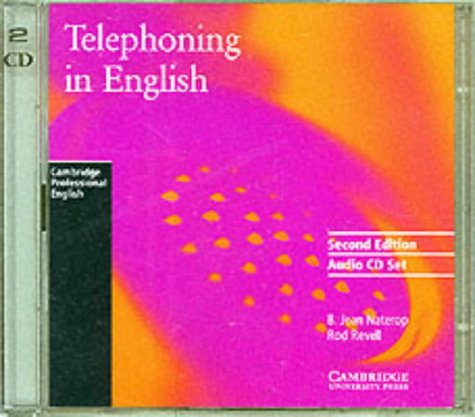 Beispielbild fr Telephoning in English Audio Cd Set zum Verkauf von Hamelyn