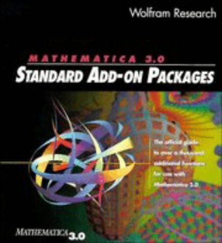 Beispielbild fr Mathematica 3.0 Standard Add-on Packages zum Verkauf von Better World Books