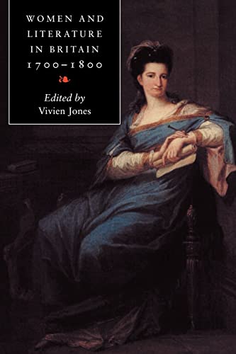 Stock image for Women and Literature in Britain, 1700-1800 for sale by HPB-Ruby