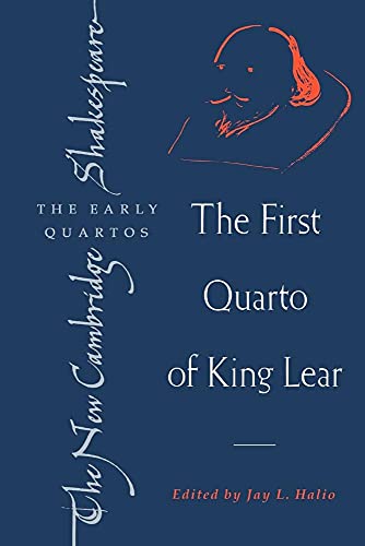 Stock image for NCSQ: First Quarto of King Lear (The New Cambridge Shakespeare: The Early Quartos) for sale by Bahamut Media