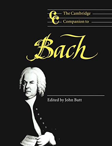 Imagen de archivo de The Cambridge Companion to Bach (Cambridge Companions to Music) a la venta por Dorothy Meyer - Bookseller