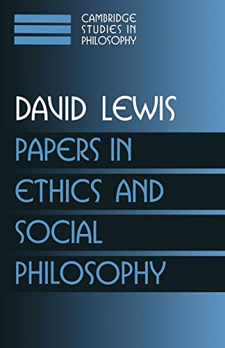 Beispielbild fr Papers in Ethics and Social Philosophy: Volume 3 (Cambridge Studies in Philosophy) zum Verkauf von HPB-Red