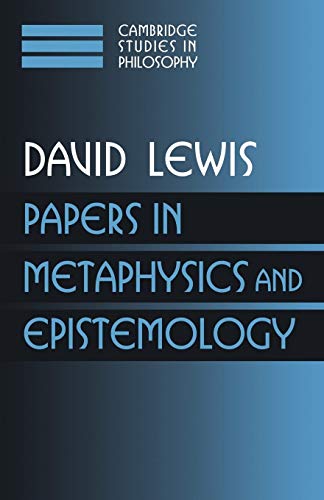 Beispielbild fr Papers in Metaphysics and Epistemology: Volume 2 (Cambridge Studies in Philosophy) zum Verkauf von GF Books, Inc.
