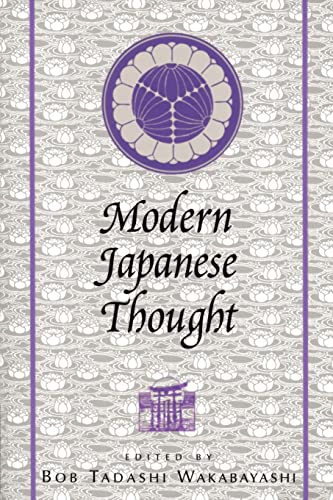 Beispielbild fr Modern Japanese thought. zum Verkauf von Kloof Booksellers & Scientia Verlag