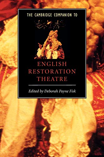 9780521588126: The Cambridge Companion to English Restoration Theatre