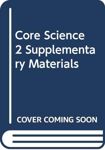 9780521588478: Core Science 2 Supplementary Materials