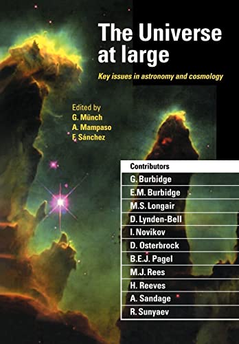 Imagen de archivo de Universe at Large: Key Issues in Astronomy and Cosmology a la venta por Book Bear
