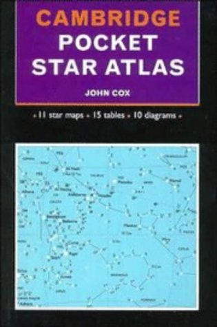 Cambridge Pocket Star Atlas (9780521589925) by Cox, John