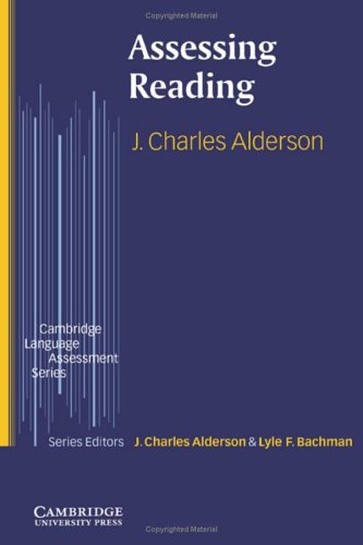 Imagen de archivo de Assessing Reading (Cambridge Language Assessment) a la venta por Labyrinth Books
