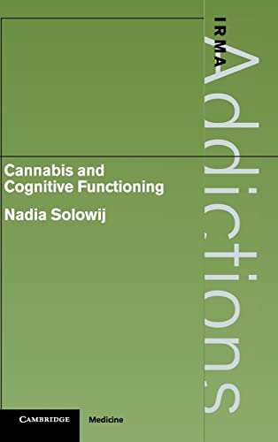 9780521591140: Cannabis and Cognitive Functioning