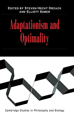 Stock image for Adaptationism and Optimality (Cambridge Studies in Philosophy and Biology) for sale by Green Ink Booksellers