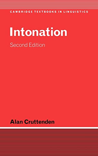 9780521591829: Intonation (Cambridge Textbooks in Linguistics)