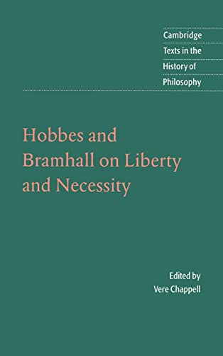 Stock image for Hobbes and Bramhall on Liberty and Necessity. for sale by Ted Kottler, Bookseller