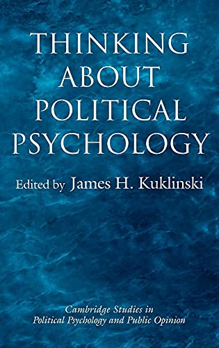 Stock image for Thinking about Political Psychology for sale by Better World Books