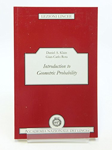 Immagine dell'editore per Introduction to Geometric Probability venduto da Better World Books Ltd