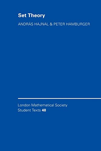 Set Theory (London Mathematical Society Student Texts)