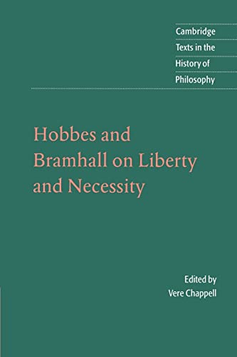 Stock image for Hobbes and Bramhall on Liberty and Necessity (Cambridge Texts in the History of Philosophy) for sale by HPB-Red