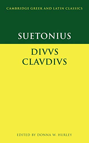 Stock image for Suetonius: Diuus Claudius for sale by Chiron Media