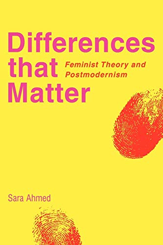 9780521597616: Differences That Matter: Feminist Theory and Postmodernism