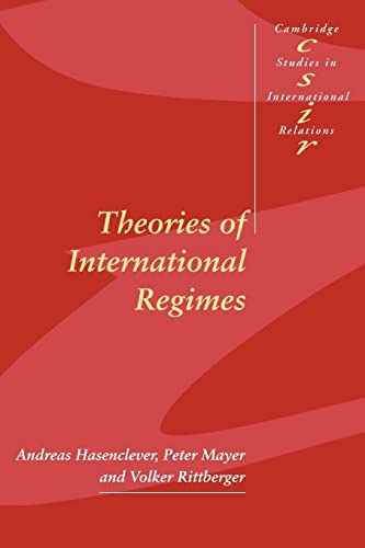 Stock image for Theories of International Regimes for sale by Better World Books