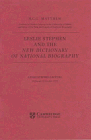 Leslie Stephen and the New Dictionary of National Biography: Leslie Stephen Lecture, Delivered 25 October 1995 (9780521598743) by Matthew, H. C. G.