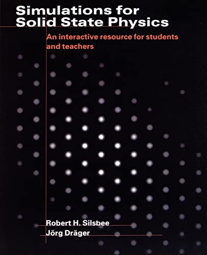 9780521599115: Simulations for Solid State Physics Paperback without CD-ROM Paperback: An Interactive Resource for Students and Teachers